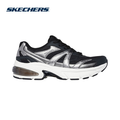 Giày Thể Thao Nữ Skechers SKX Street Shadow Stellar 90 - 177357-BLK Air-Cooled Memory Foam Online Sale