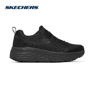 Giày Thể Thao Nữ Skechers Work Max Cushioning EliteSlipResistant Bảo Hộ Lao Động-108016-BLK Air-Cooled Online Sale