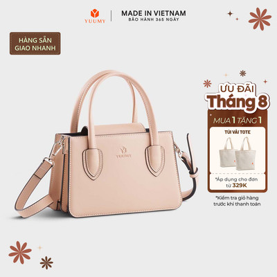 Túi Yuumy (Thời trang nữ phối quai xách - Túi đeo chéo da Seasand YN238) Bagsmart