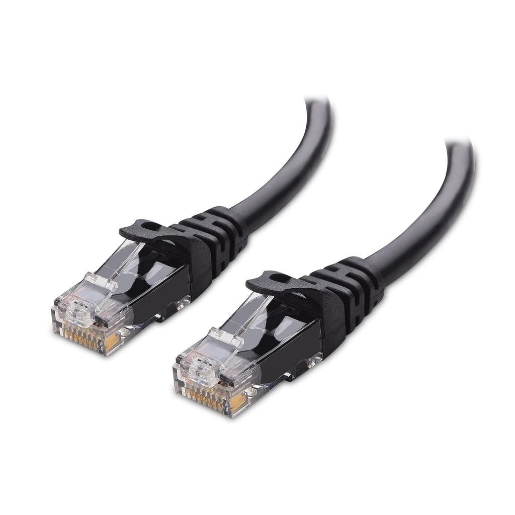 Cable Matters 10Gbps Snagless Cat 6 Ethernet Cable - 25ft, Cat 6 Cable, Cat6 Cord, Ethernet Cord, Bl