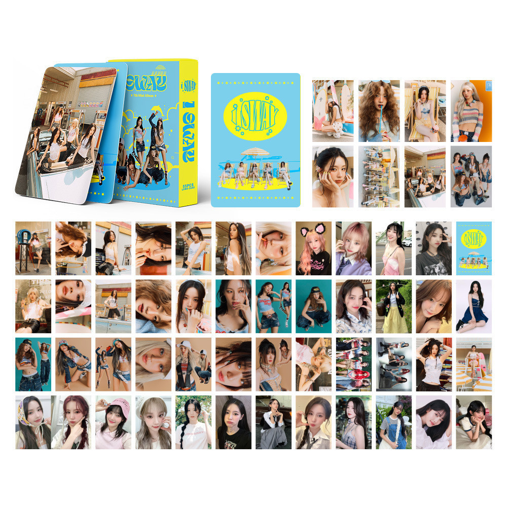 55 GIDLE Girl Group I SWAY Song Yuqi KPOP Star Merchandise LOMO Photocards