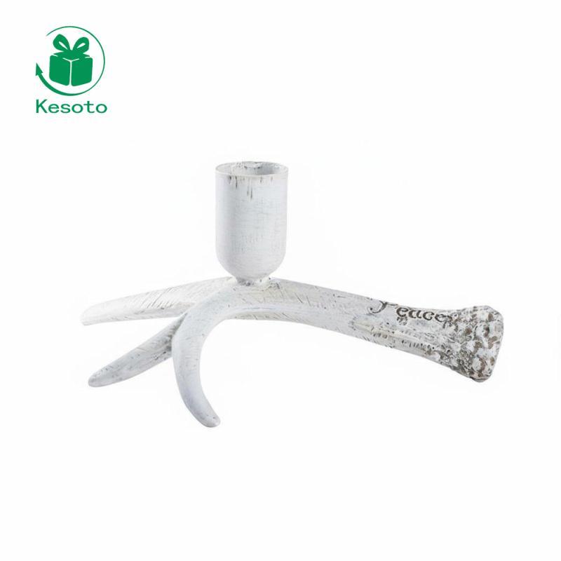 Kesoto Deer Branch Candle Holder Bắc Âu Branch Candle Holder Thiết kế tối giản Chân nến hươu nhựa ch