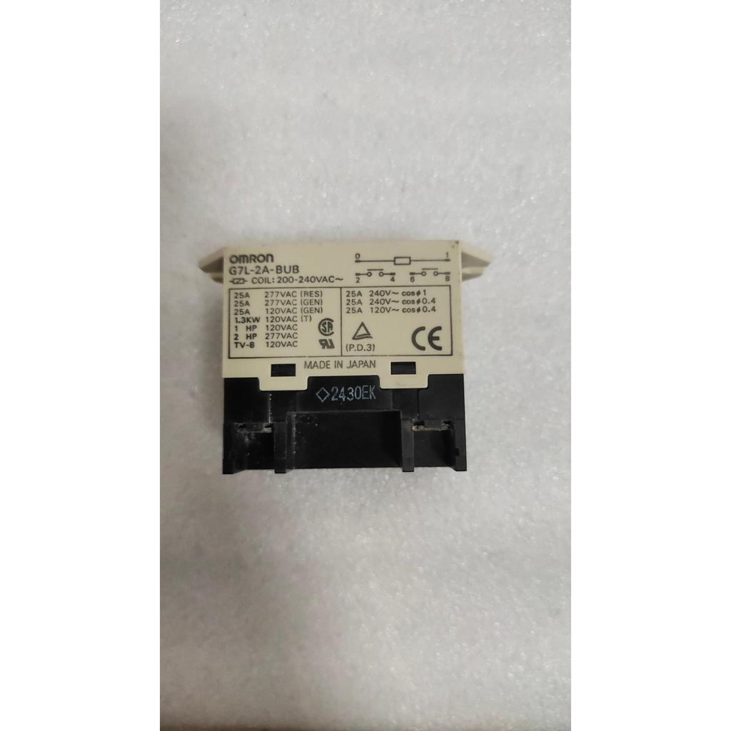 Rơle nguồn Omron tháo gỡ chính hãng G7L-2A-BUB AC220V