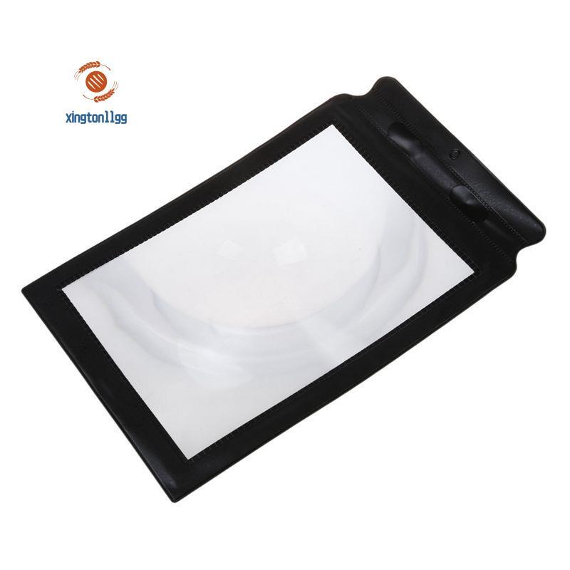 A4 Full Page 3x Tấm Kính Phóng Đại Lớn Sách Hỗ Trợ Đọc Sách