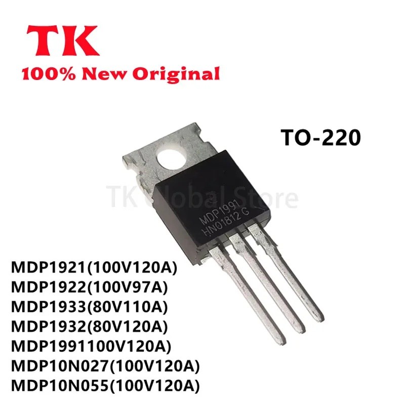 10 Cái / lốc MDP1921 MDP1922 MDP1932 MDP1933 MDP1991 MDP10N027 MDP10N055 TO-220 IC Còn hàng Bán buôn