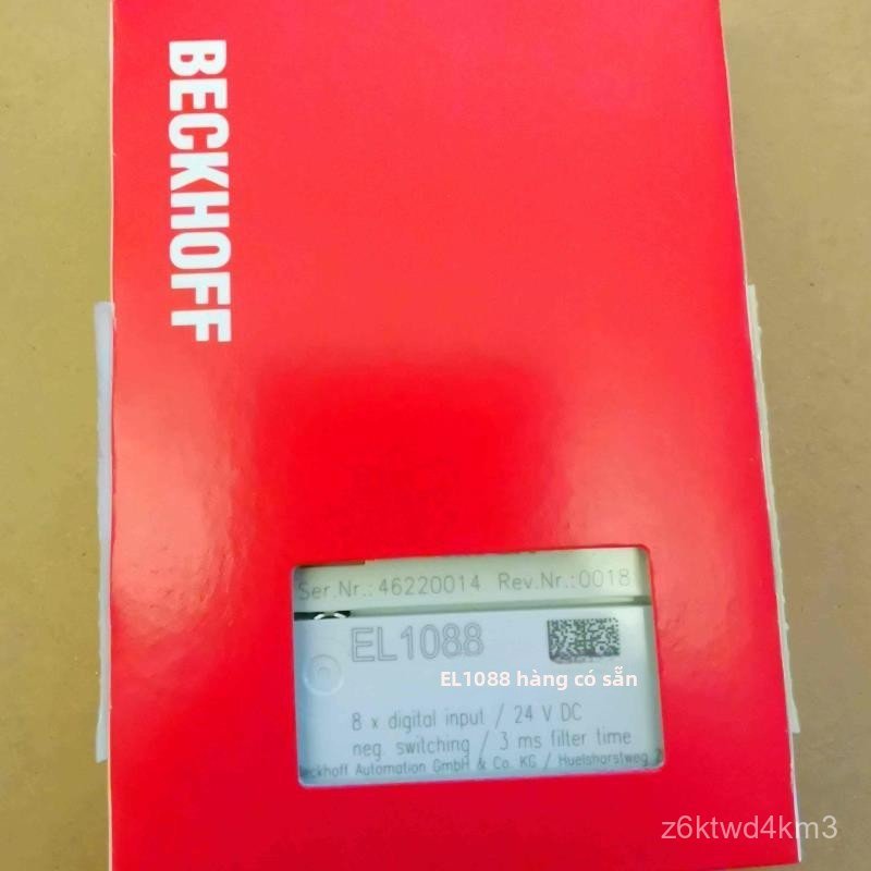 Module số Beckhoff EL1088 EL1008 EL1018 chính hãng giao nhanh