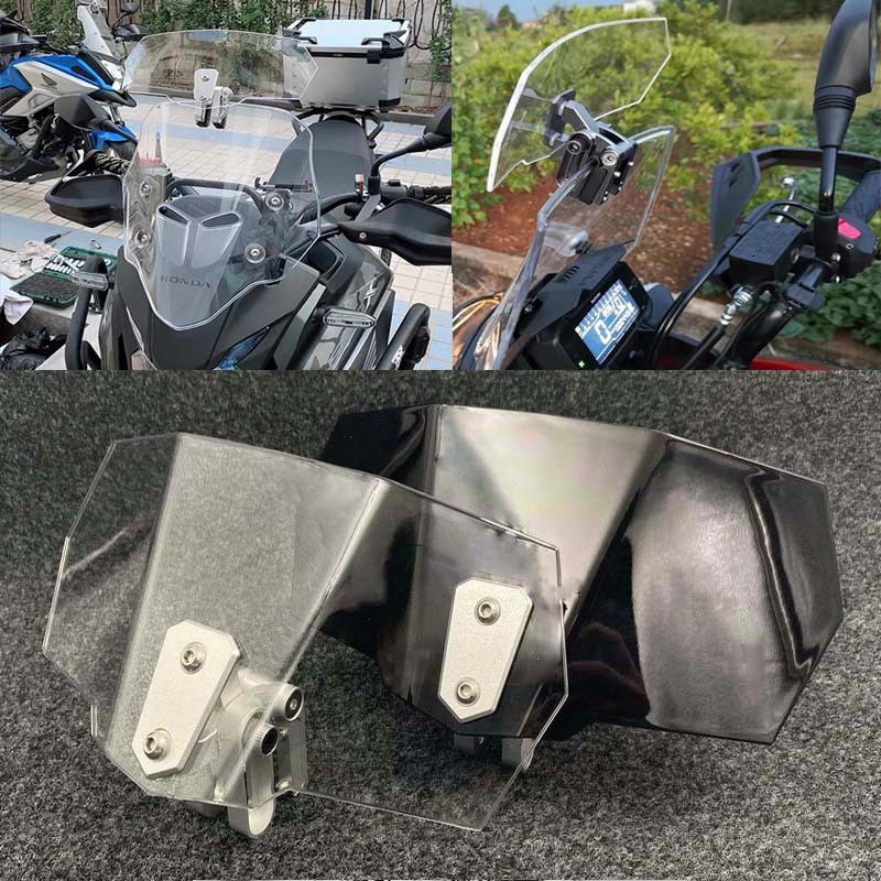 Ninja 400 Z400 Ninja 650 Z650 Z900 Đầu Máy Đa Năng Sửa Đổi Nâng Cao Kính Chắn Gió Nhỏ Kính Chắn Gió 