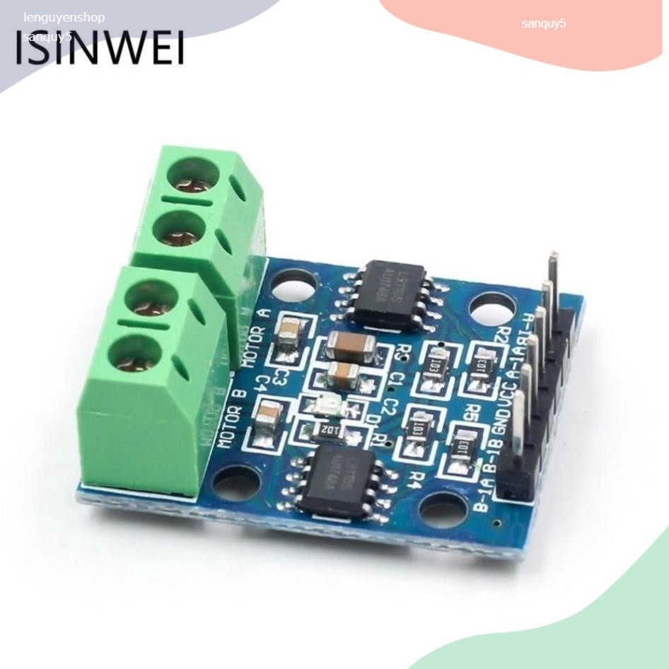 046 Mạch mô đun điều khiển động cơ bước L9110S L9110 cho arduino