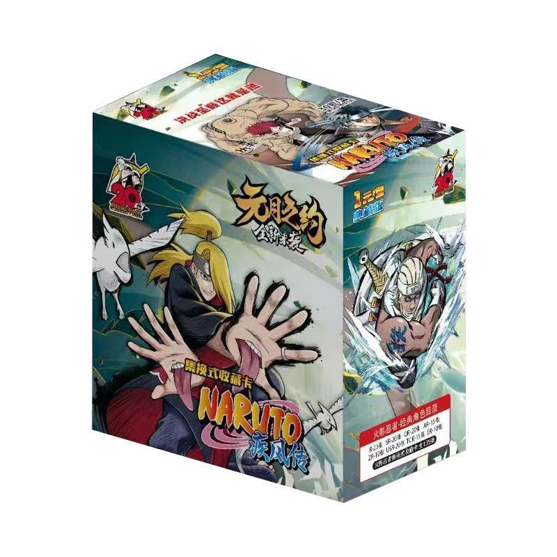 2026 Sản phẩm mới Shadow Ninja Shippuden Card Naruto Sasuke Sasuke Itachi Bộ sưu tập giao dịch Anime