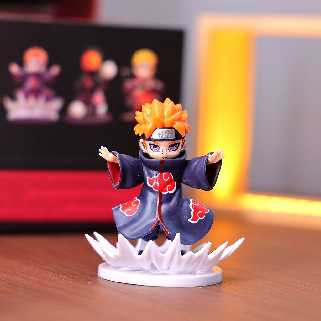 Mô hình nhân vật Naruto Shippuden đại chiến Akatsuki figure anime manga đồ chơi sưu tầm mini