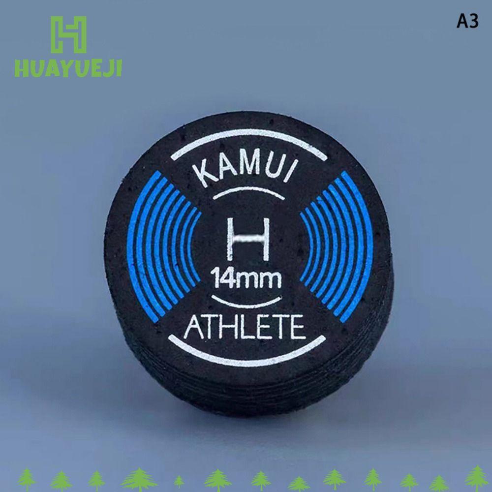 Huayueji Đầu Cue Billiards Size 14mm S/M/H - Tip Da Kamui Chất Lượng Cao