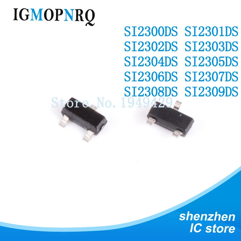 5 CÁI SI2300DS SI2301DS SI2302DS SI2303DS SI2304DS SI2305DS SI2306DS SI2307DS SI2308DS SI2309DS SOT-