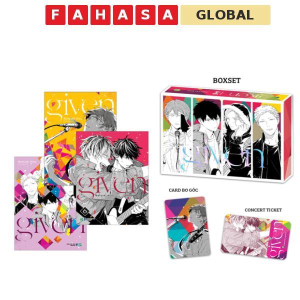 Sách - Bộ Manga - Given: Tập 4-6 (Bộ 3 Tập) - Bản Sưu Tầm - Tặng Kèm Quà