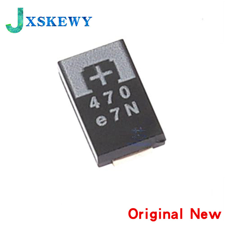5 Chiếc Mới Chính Hãng 2R5TPE470M9 470UF 2.5V 470 SMD Tụ Điện Silicon POSCAP Loại D Siêu Mỏng 7343 D