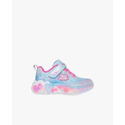 SKECHERS - Giày sneakers bé gái cổ thấp Eternal Heart Lights_302696N-LBMT