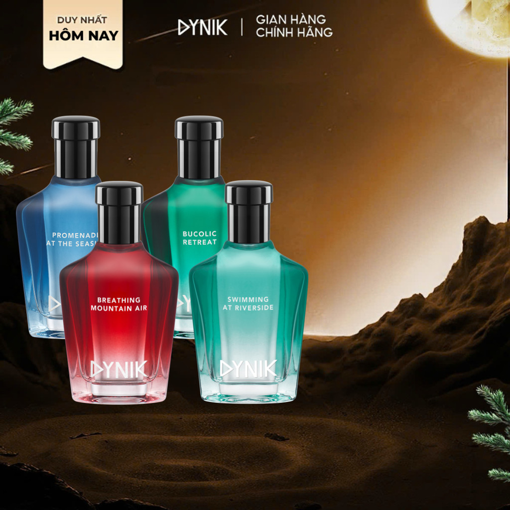  Nước Hoa Nam Cao Cấp Chính Hãng DYNIK Mùi Hương Cuốn Hút Tinh Tế Lưu Hương Lâu Chai 50ml 