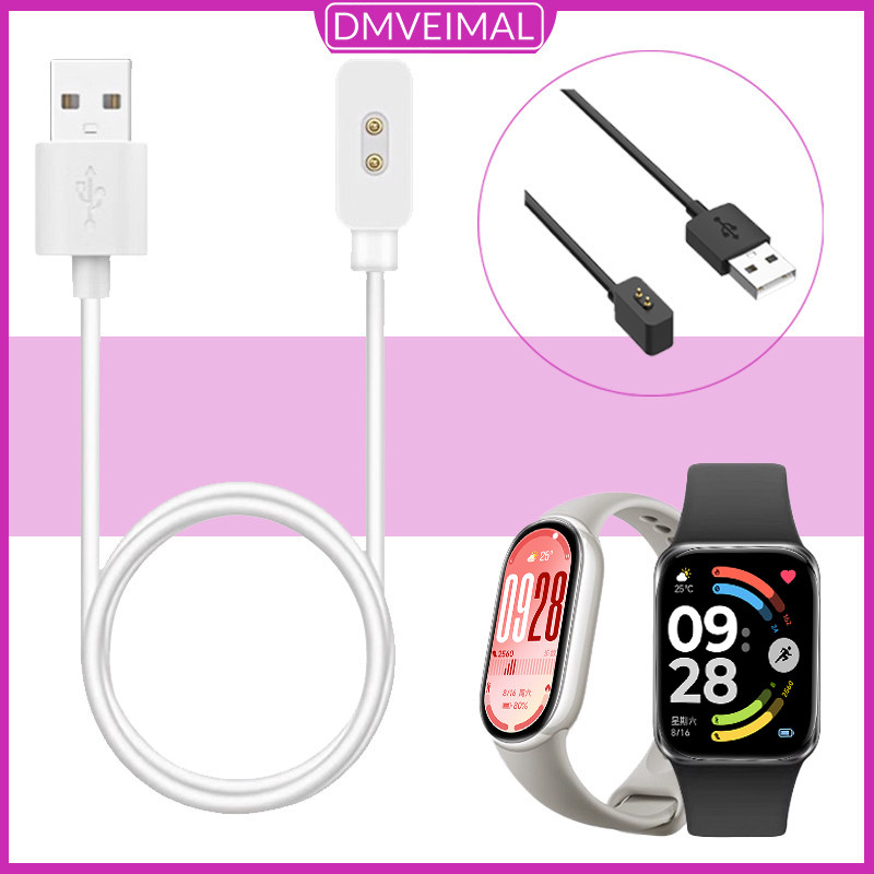 Dây Sạc Đồng Hồ Dây Sạc Cho Mi Band 10/9/8 Pro/9 8 Active/Redmi Watch 6/6 active/5/4/6 5 3 Lite/5 3 