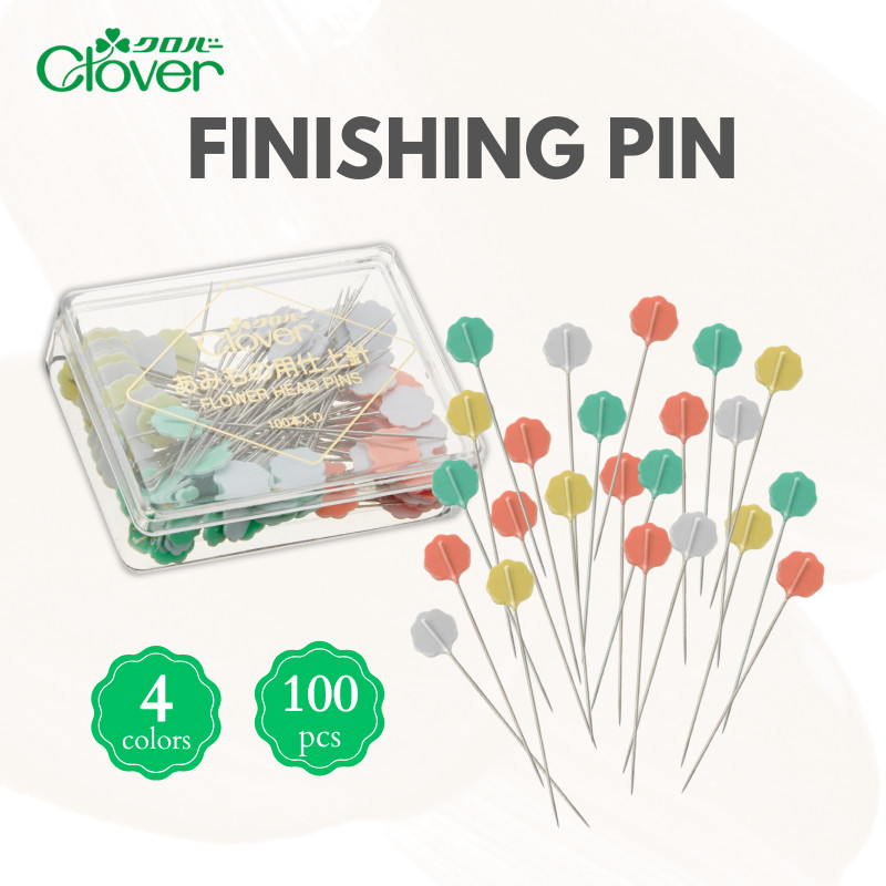 CLOVER Finishing Pins for Knitting 55-201, Japan Craft, DIY, Handmade, Sewing, Knitting, Crochet, Ha
