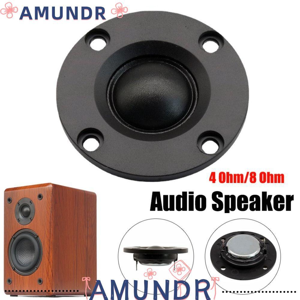 Loa Âm Thanh AMUNDR, Loa Tweeter Tròn 10W-20W, Màng Lụa 4 Ohm / 8 Ohm 52MM