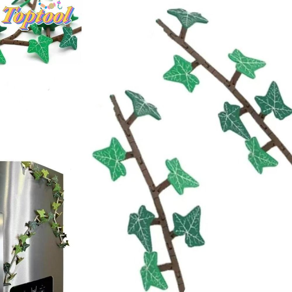 Nam châm TOPTOOL Ivy Nam châm, với thân cây khớp nối Nam châm tủ lạnh Ivy tiếng Anh bền bỉ, Nam châm