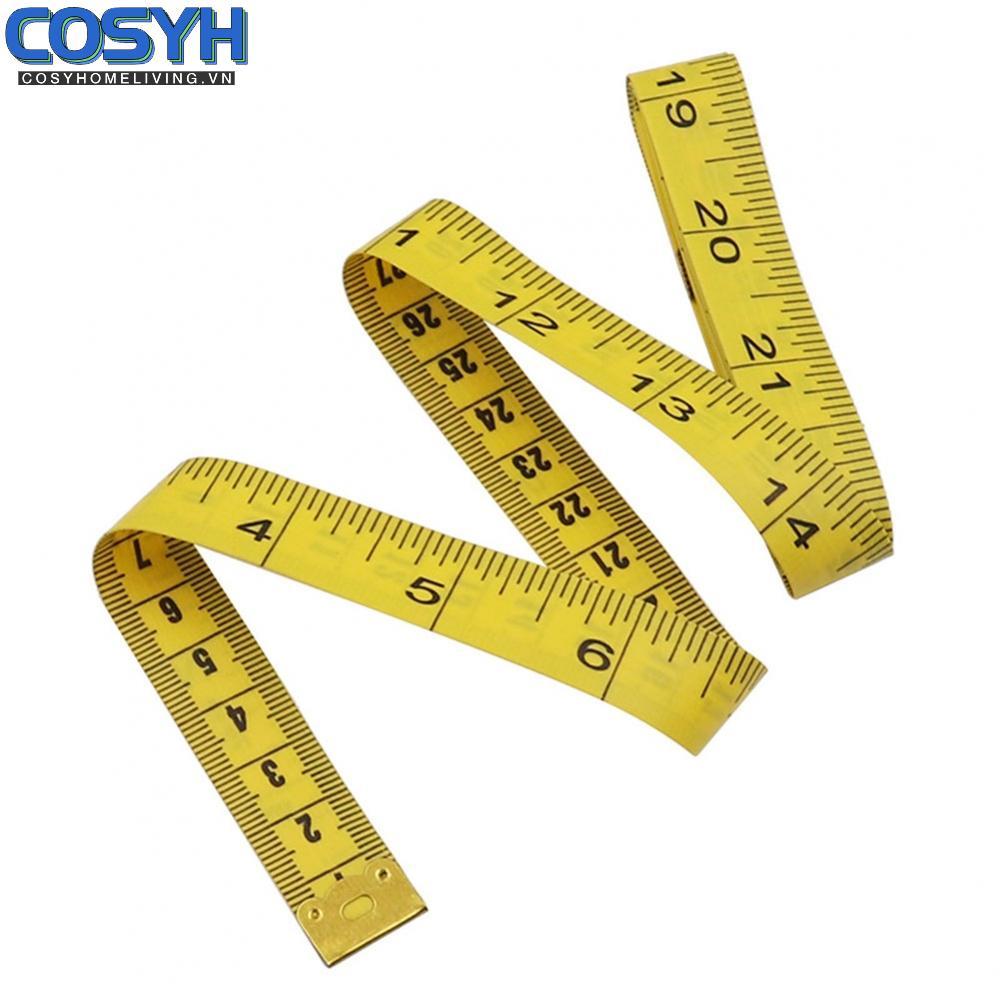 <cosyh>High Quality Tailor's Tape Measure 1 3cm*1 5m Compact Size Meter Ruler
