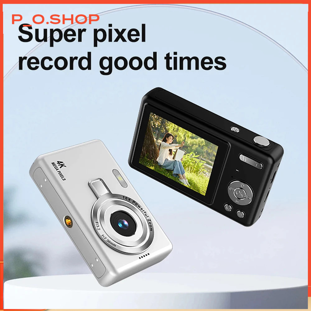 【🔥Rẻ】Máy ảnh kĩ thuật số digital Camera - quay, chụp 48MP, siêu gọn
