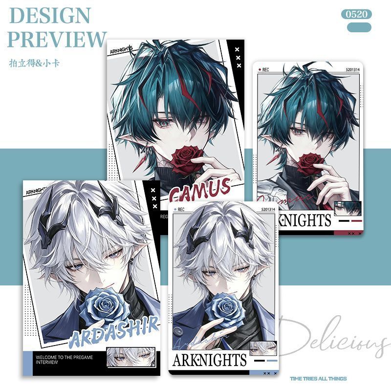 Arknights: Endfield / Camille / Adashir‌/ Camu Adahl Game Fan Card Hàng hóa Photocard Đồ trang trí /