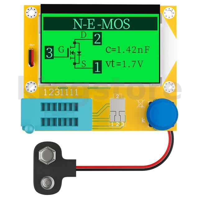 FNIRSI LCR-T4 ESR Meter Transistor Tester Diode Triode Điện dung SCR Cảm ứng