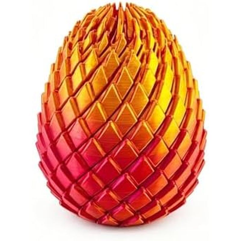 Twisty Fidget Trứng 3D In Hình Dép Trứng Fidget Trứng Phục Sinh Nhồi Bông Cho Trẻ Em & Trang trí bàn