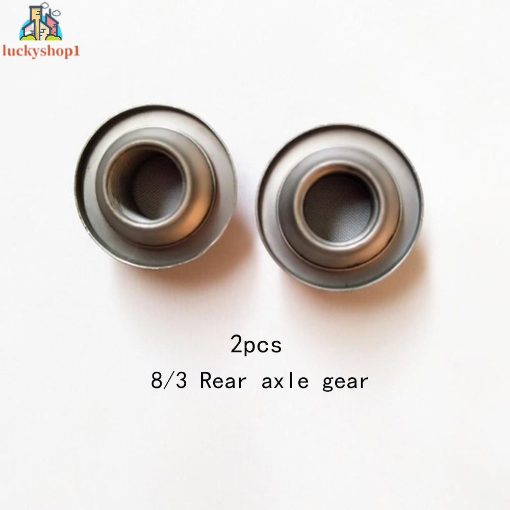 【HÀNG CÓ SẴN】Durable Titanium Bicycle Axle Gear Bike Cone Cycle Hub Iron Nut 8mm 2pcs-BIG SALE