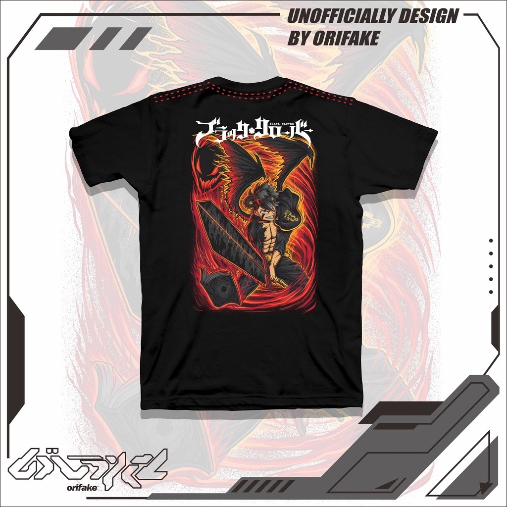 Áo thun Asta Black Clover Jersey