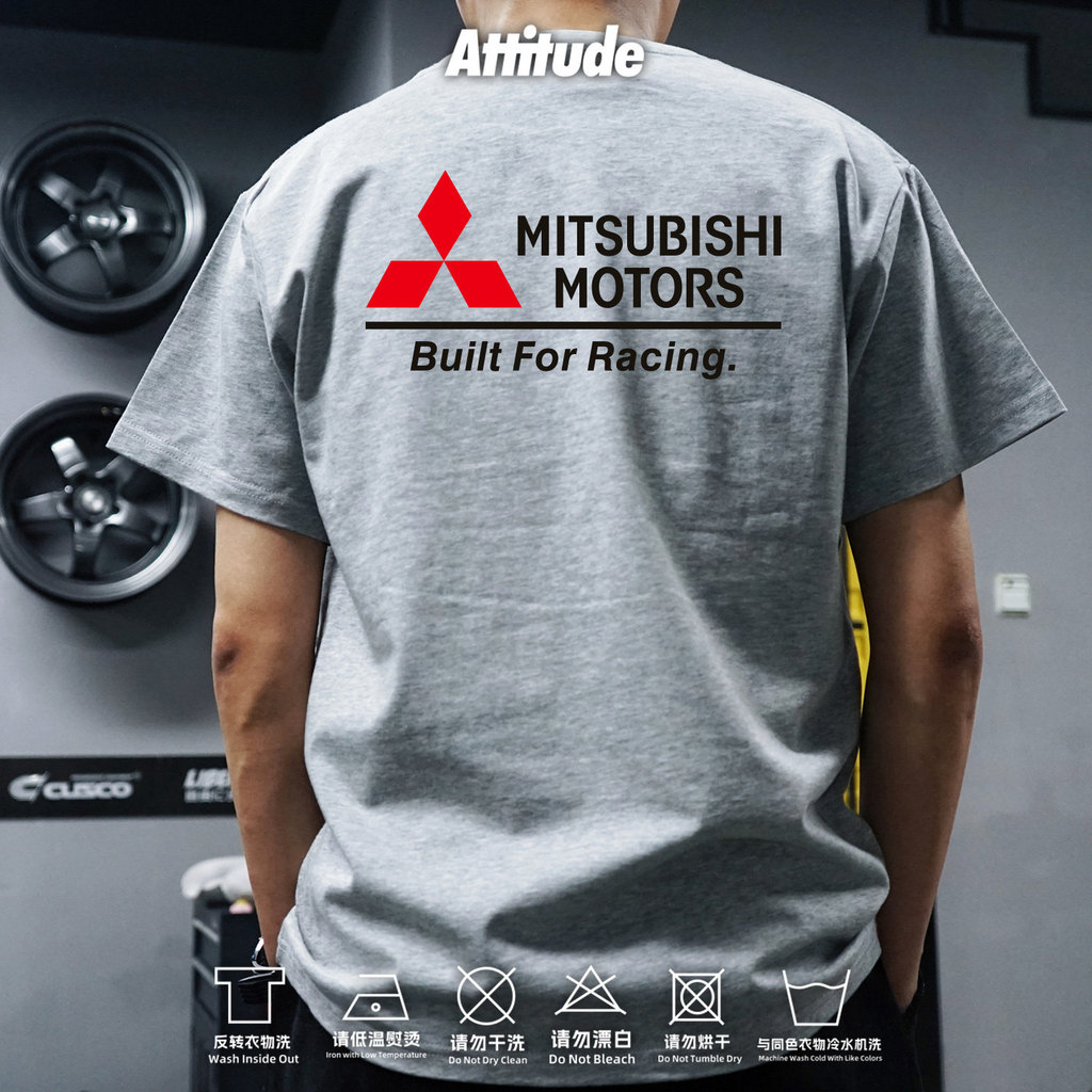 Nam Nữ Cùng Phong Cách Mùa Hè Thái Độ Thoáng Khí JDM Xe Sửa Đổi Mitsubishi Wing God EVO Căng Thẳng N