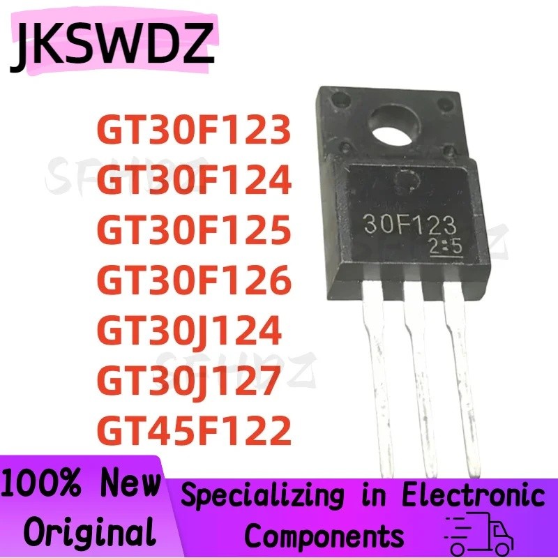 5 Chiếc GT30F123 GT30F124 GT30F125 GT30F126 GT30J124 GT30J127 GT45F122 TO-220F 30F123 30F124 30F125 