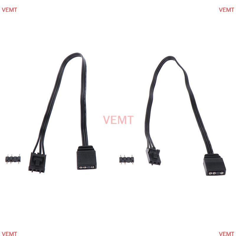 [VG] Cáp chuyển đổi cho Corsair RGB sang tiêu chuẩn ARGB 4Pin 3Pin Đầu nối bộ chuyển đổi tàu cướp bi