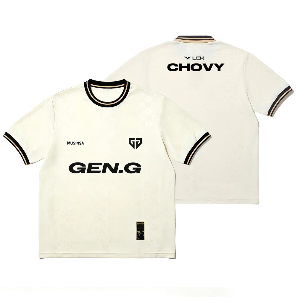 Gen.G 2026 Mùa Hè LCK League Jersey Thước Chovy Người Hâm Mộ Đội LOL Đồng Phục Huấn Luyện Nam Esport