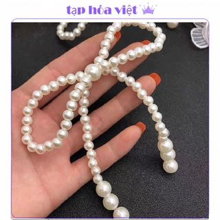 (10 CHIẾC) NƠ NGỌC trang trí bánh sinh nhật bánh kem, Nơ đính Ngọc