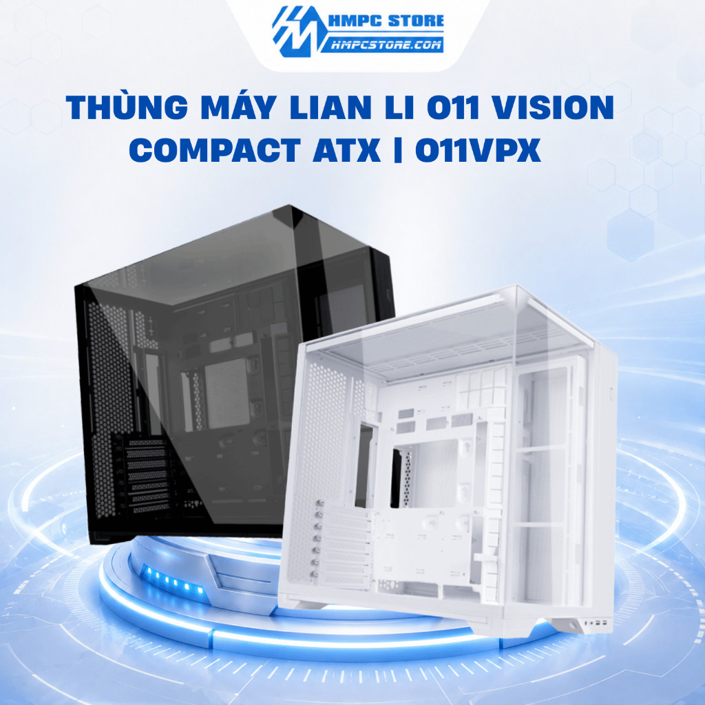 Case - Thùng máy Lian Li O11 Vision Compact ATX | O11VPX - BH 12 tháng