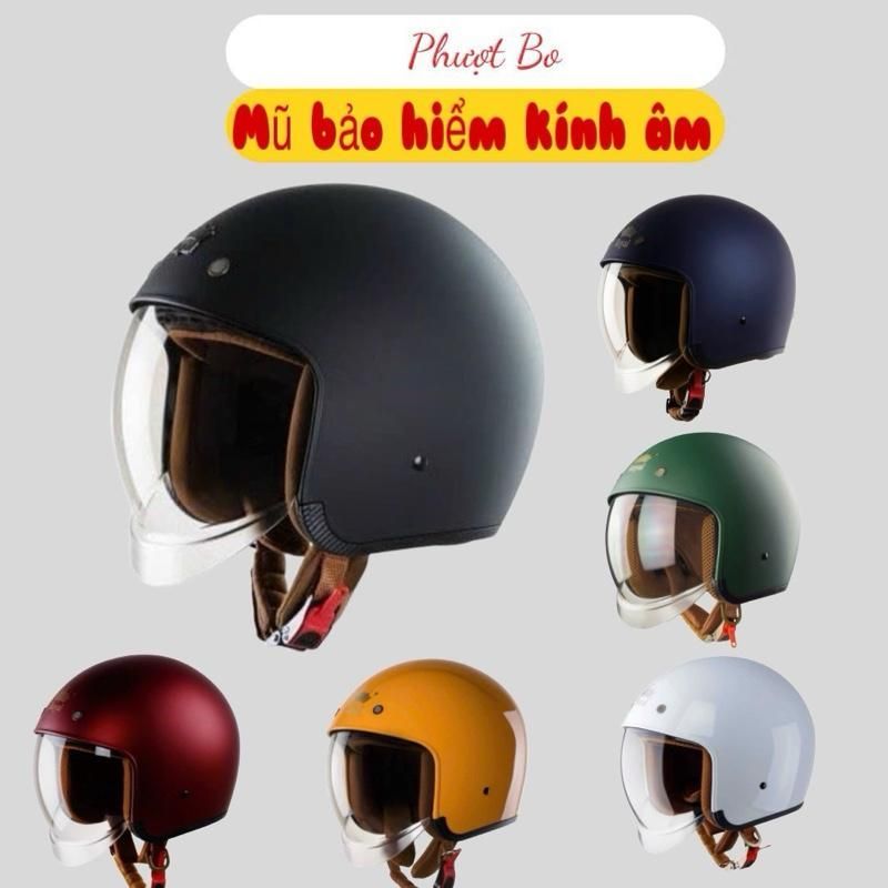 Mũ bảo hiểm 3/4 royal m139 kính âm Nón royal 3/4 kính âm mũ bảo hiểm royal kính âm