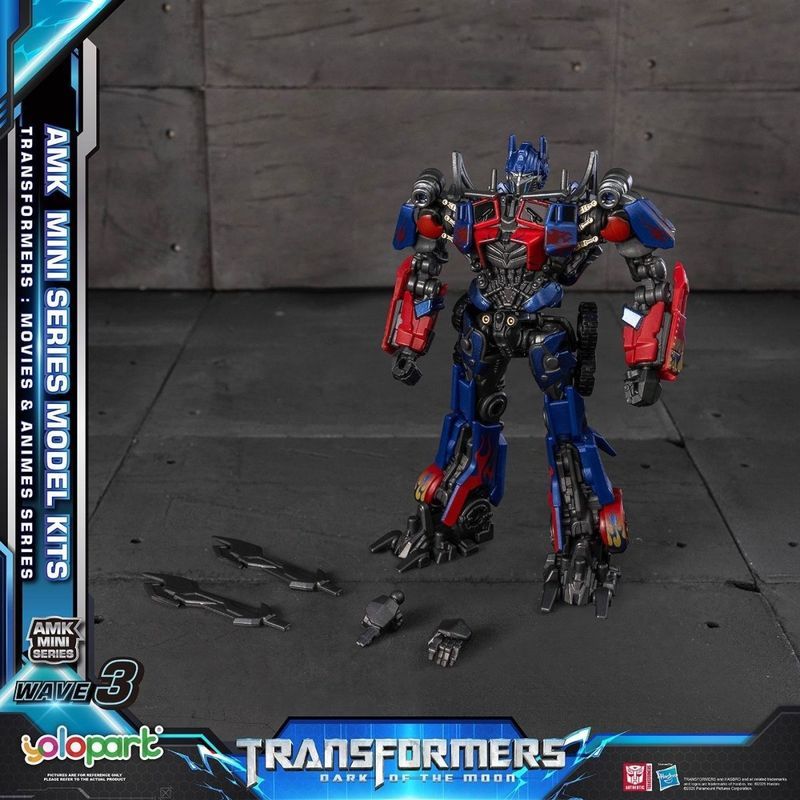 YOLOPARK AMK MINI Series Bom thứ ba Optimus Prime Transformers G1 TF3 Optimus Prime
