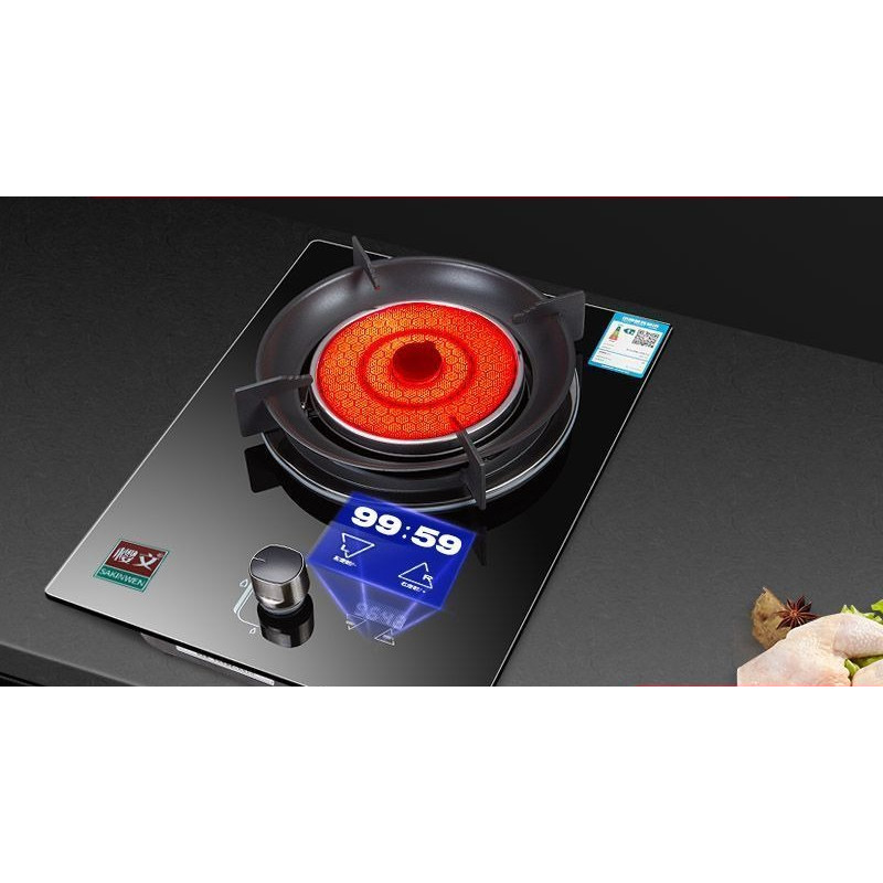 Sakura hồng ngoại bếp gas một bếp mắt để bàn gia đình LNG khí tự nhiên hai bếp bếp gas lửa mạnh