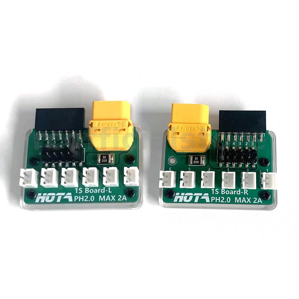 Bộ chuyển đổi pin 1S 6 kênh PH2.0 / BT2.0 MAX 2A cho bộ sạc HOTA D6 Pro