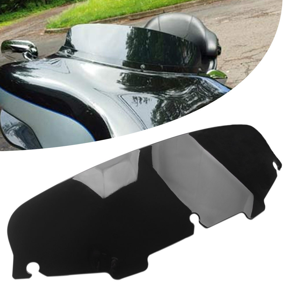 Kính chắn gió xe máy tròn 5 "Phù hợp cho Harley Touring Flht Flhtc Flhx 1996-2013 Kính chắn gió trên
