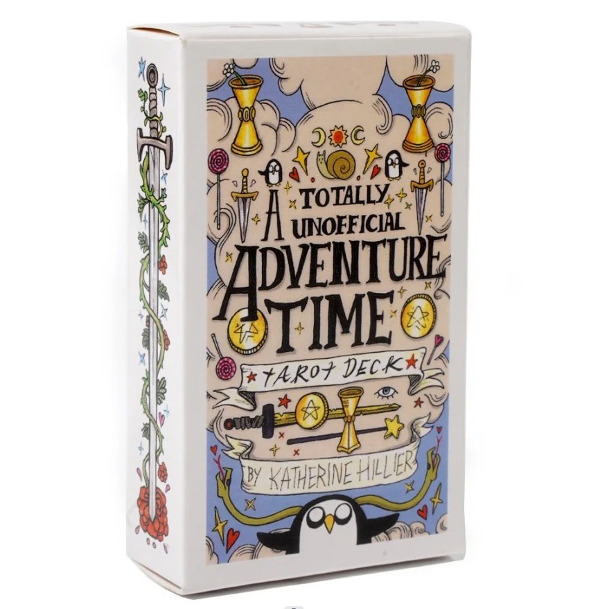 Adventure Time tarot Deck 78 chiếc Trò chơi bảng tiếng Anh