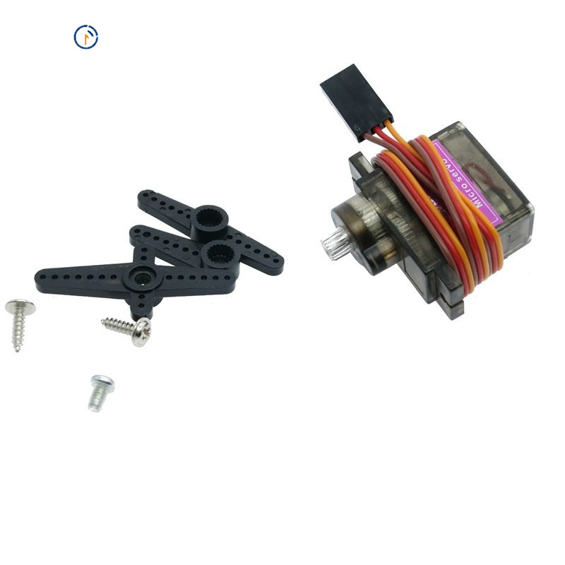 Bánh răng kim loại kỹ thuật số MG90S 9g Servo nâng cấp SG90 mg90s