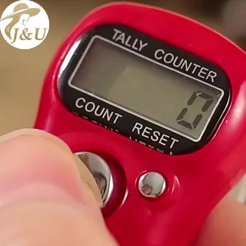 JU Finger Counter La bàn LED Điện tử cầm tay Tally Counter Clier Counter Ring VN