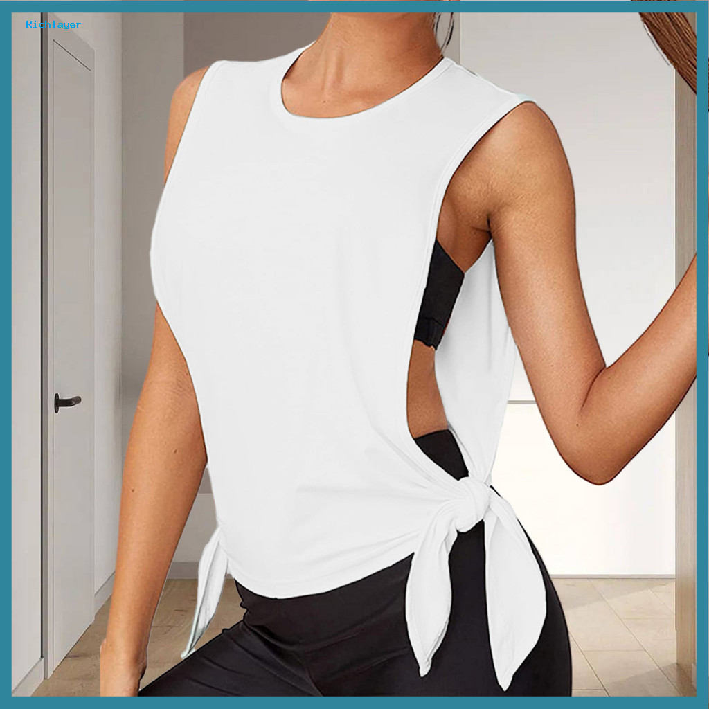 Lady Jogging Top Thể Thao Mùa Hè Top Nữ Xe Tăng Thể Thao Top Thoáng Khí Tập Yoga Phòng Tập Gym Áo Rỗ