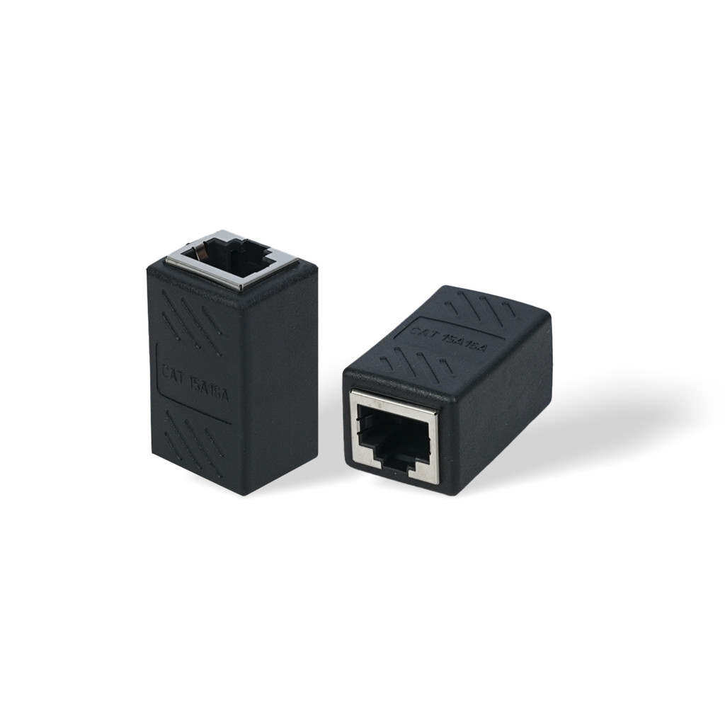 RJ45 connector - Đầu nối mạng RJ45, Nhựa PVC màu đen - AP-NOIRJ45