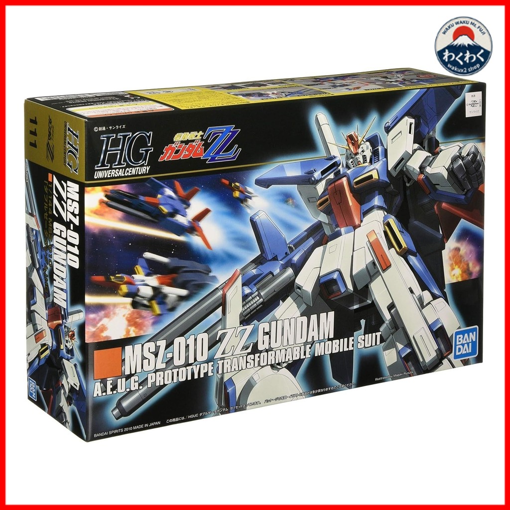 BANDAI SPIRITS HGUC 1144 ZZ Gundam Mobile Suit ZZ Gundam waku waku shop