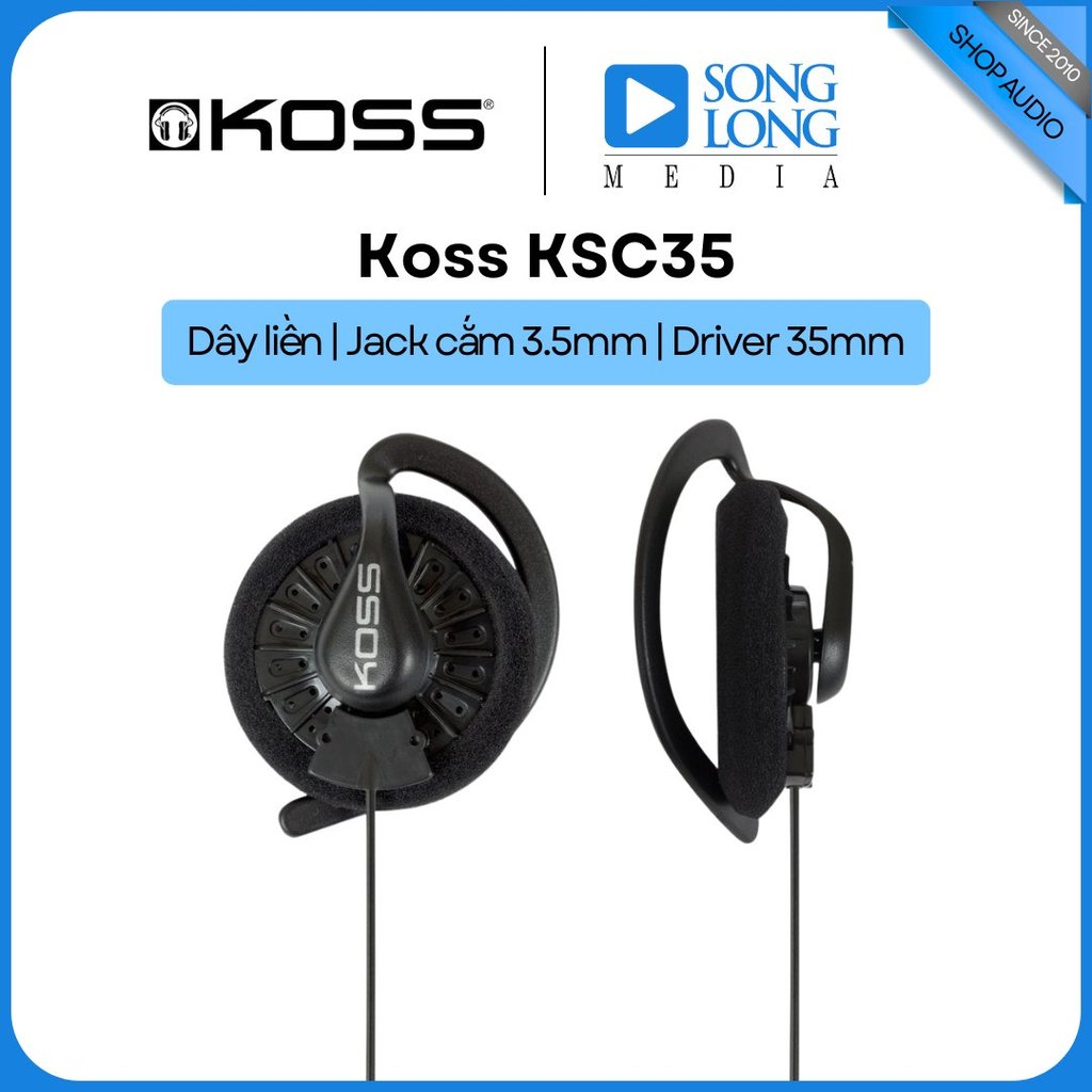 Tai nghe Koss KSC35 -  Hàng Chính Hãng - Songlongmedia