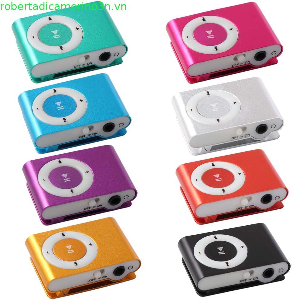 FYRON Clip MP3 Máy nghe nhạc Mini chống nước Walkman Metal 3.5mm Sport MP3